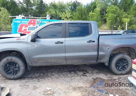 2021 Chevrolet Silverado 1500 4Wd Short Bed Lt Trail Boss from USA, damaged, VIN 3GCPYFED1MG424049